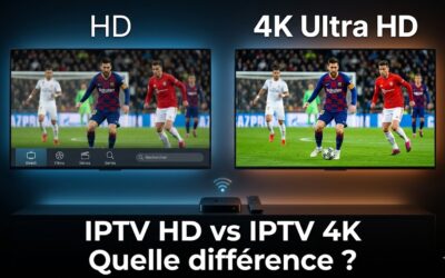 IPTV HD vs IPTV 4K : quelle qualité choisir en 2026 ?